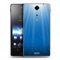 Дизайнерский пластиковый чехол для Sony Xperia TX Абстракции Сияние