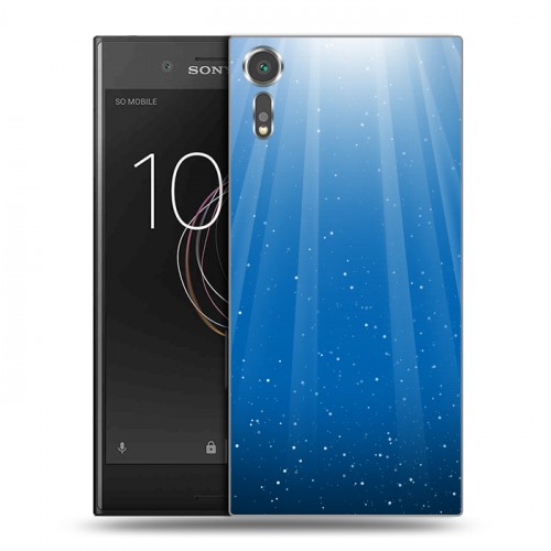 Дизайнерский пластиковый чехол для Sony Xperia XZs Абстракции Сияние