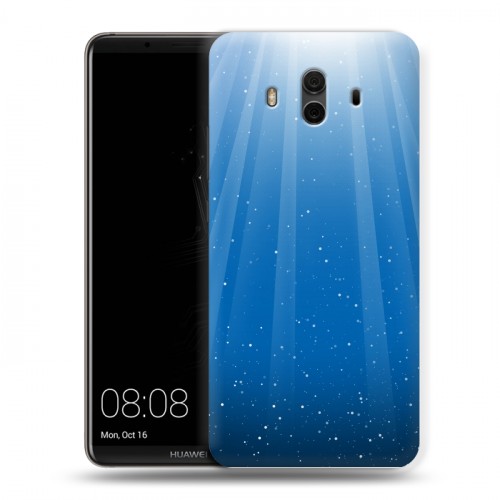 Дизайнерский пластиковый чехол для Huawei Mate 10 Абстракции Сияние