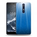 Дизайнерский пластиковый чехол для Nokia 5.1 Абстракции Сияние