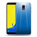 Дизайнерский пластиковый чехол для Samsung Galaxy J6 Абстракции Сияние