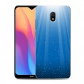 Дизайнерский силиконовый с усиленными углами чехол для Xiaomi RedMi 8A Абстракции Сияние