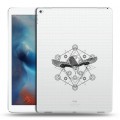 Полупрозрачный дизайнерский пластиковый чехол для Ipad Pro Совы