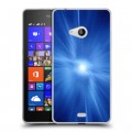 Дизайнерский пластиковый чехол для Microsoft Lumia 540 Абстракции Сияние