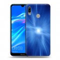 Дизайнерский пластиковый чехол для Huawei Y6 (2019) Абстракции Сияние