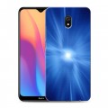 Дизайнерский силиконовый с усиленными углами чехол для Xiaomi RedMi 8A Абстракции Сияние