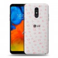 Полупрозрачный дизайнерский пластиковый чехол для LG Q Stylus Флаг СССР