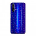 Полупрозрачный дизайнерский пластиковый чехол для Huawei Honor 20 Флаг СССР