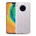 Полупрозрачный дизайнерский пластиковый чехол для Huawei Mate 30 Флаг СССР