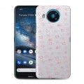 Полупрозрачный дизайнерский пластиковый чехол для Nokia 8.3 Флаг СССР