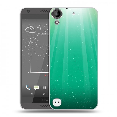 Дизайнерский пластиковый чехол для HTC Desire 530 Абстракции Сияние