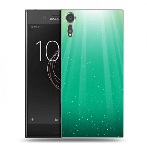 Дизайнерский пластиковый чехол для Sony Xperia XZs Абстракции Сияние