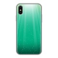 Дизайнерский силиконовый чехол для Iphone x10 Абстракции Сияние