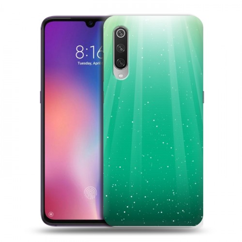 Дизайнерский силиконовый с усиленными углами чехол для Xiaomi Mi9 Абстракции Сияние