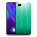 Дизайнерский силиконовый с усиленными углами чехол для OPPO A1k Абстракции Сияние