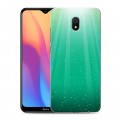 Дизайнерский силиконовый с усиленными углами чехол для Xiaomi RedMi 8A Абстракции Сияние