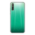 Дизайнерский силиконовый чехол для Huawei Y8p Абстракции Сияние