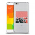 Полупрозрачный дизайнерский силиконовый чехол для Xiaomi Mi Note Флаг СССР