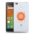 Полупрозрачный дизайнерский пластиковый чехол для Xiaomi Mi4S Флаг СССР