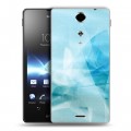 Дизайнерский пластиковый чехол для Sony Xperia TX Абстракции Сияние