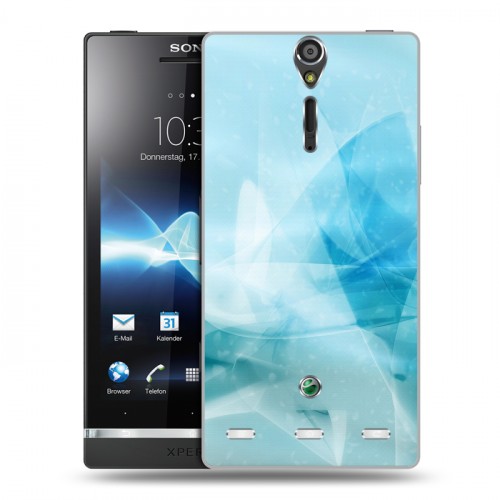 Дизайнерский пластиковый чехол для Sony Xperia S Абстракции Сияние