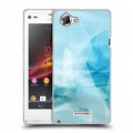 Дизайнерский пластиковый чехол для Sony Xperia L Абстракции Сияние