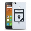 Полупрозрачный дизайнерский пластиковый чехол для Xiaomi Mi4S Стикеры к Дню Победы