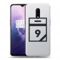 Полупрозрачный дизайнерский пластиковый чехол для OnePlus 7 Стикеры к Дню Победы