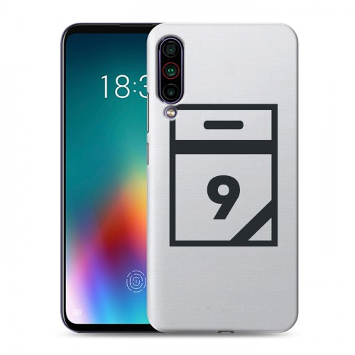 Полупрозрачный дизайнерский силиконовый чехол для Meizu 16T Стикеры к Дню Победы