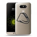 Полупрозрачный дизайнерский пластиковый чехол для LG G5 Стикеры к Дню Победы