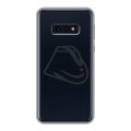 Полупрозрачный дизайнерский силиконовый чехол для Samsung Galaxy S10e Стикеры к Дню Победы