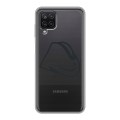 Полупрозрачный дизайнерский силиконовый чехол для Samsung Galaxy A12 Стикеры к Дню Победы