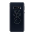 Полупрозрачный дизайнерский силиконовый чехол для Samsung Galaxy S10e Стикеры к Дню Победы