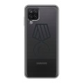 Полупрозрачный дизайнерский силиконовый с усиленными углами чехол для Samsung Galaxy A12 Стикеры к Дню Победы