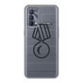 Полупрозрачный дизайнерский силиконовый чехол для Realme GT Master Edition Стикеры к Дню Победы