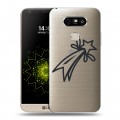 Полупрозрачный дизайнерский пластиковый чехол для LG G5 Стикеры к Дню Победы