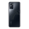 Полупрозрачный дизайнерский силиконовый чехол для Realme 9i Стикеры к Дню Победы