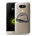 Полупрозрачный дизайнерский пластиковый чехол для LG G5 Стикеры к Дню Победы