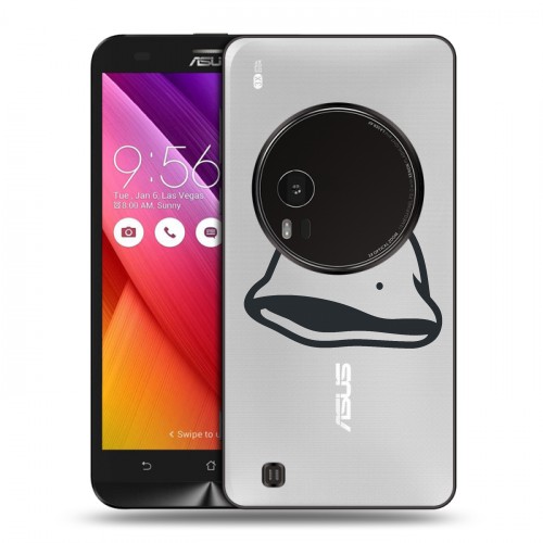 Полупрозрачный дизайнерский пластиковый чехол для Asus Zenfone Zoom Стикеры к Дню Победы