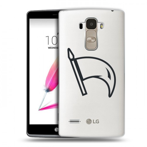 Полупрозрачный дизайнерский пластиковый чехол для LG G4 Stylus Стикеры к Дню Победы