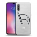 Полупрозрачный дизайнерский силиконовый с усиленными углами чехол для Xiaomi Mi9 Стикеры к Дню Победы