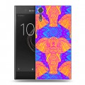 Дизайнерский пластиковый чехол для Sony Xperia XZs слоны