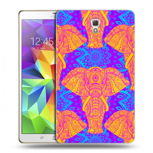 Дизайнерский силиконовый чехол для Samsung Galaxy Tab S 8.4 слоны