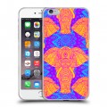 Дизайнерский силиконовый чехол для Iphone 6 Plus/6s Plus слоны