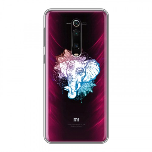 Полупрозрачный дизайнерский силиконовый чехол для Xiaomi RedMi K20 Прозрачные слоны