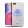 Полупрозрачный дизайнерский пластиковый чехол для Xiaomi RedMi 6A Прозрачные слоны