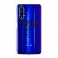 Полупрозрачный дизайнерский пластиковый чехол для Huawei Honor 20 Прозрачные слоны