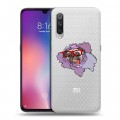 Полупрозрачный дизайнерский силиконовый с усиленными углами чехол для Xiaomi Mi9 Собаки