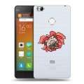 Полупрозрачный дизайнерский пластиковый чехол для Xiaomi Mi4S Собаки