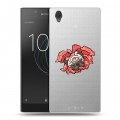 Полупрозрачный дизайнерский пластиковый чехол для Sony Xperia L1 Собаки